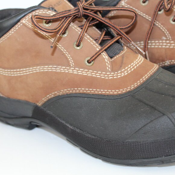 LL Bean Men's Size 13 Medium Brown Leather Insulated Hunting   Boots. - Picture 4 of 10